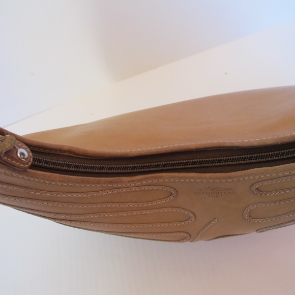 Tramontano Napoli Camel Color Leather Handmade - Picture 7 of 10